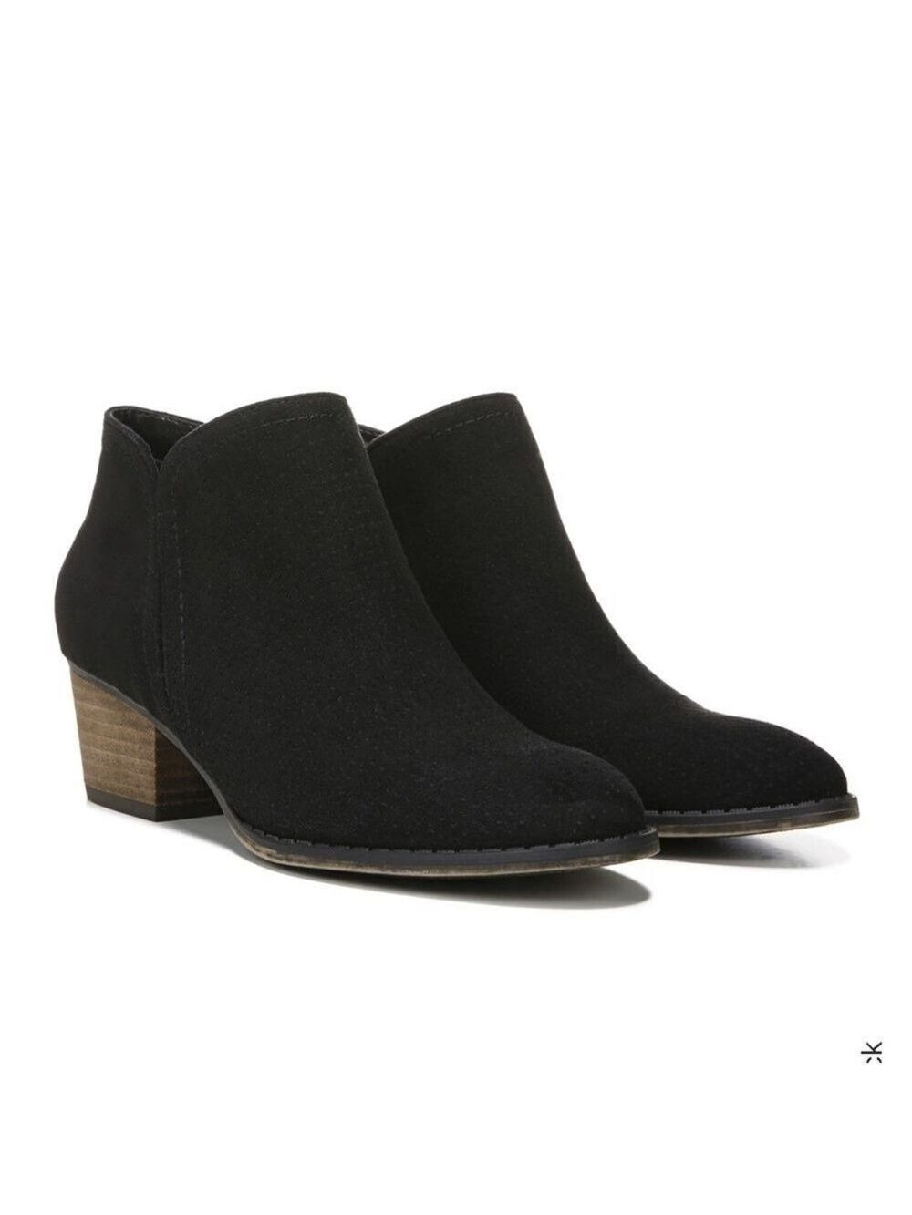 Time and Tru Black Ankle Boots Size 7